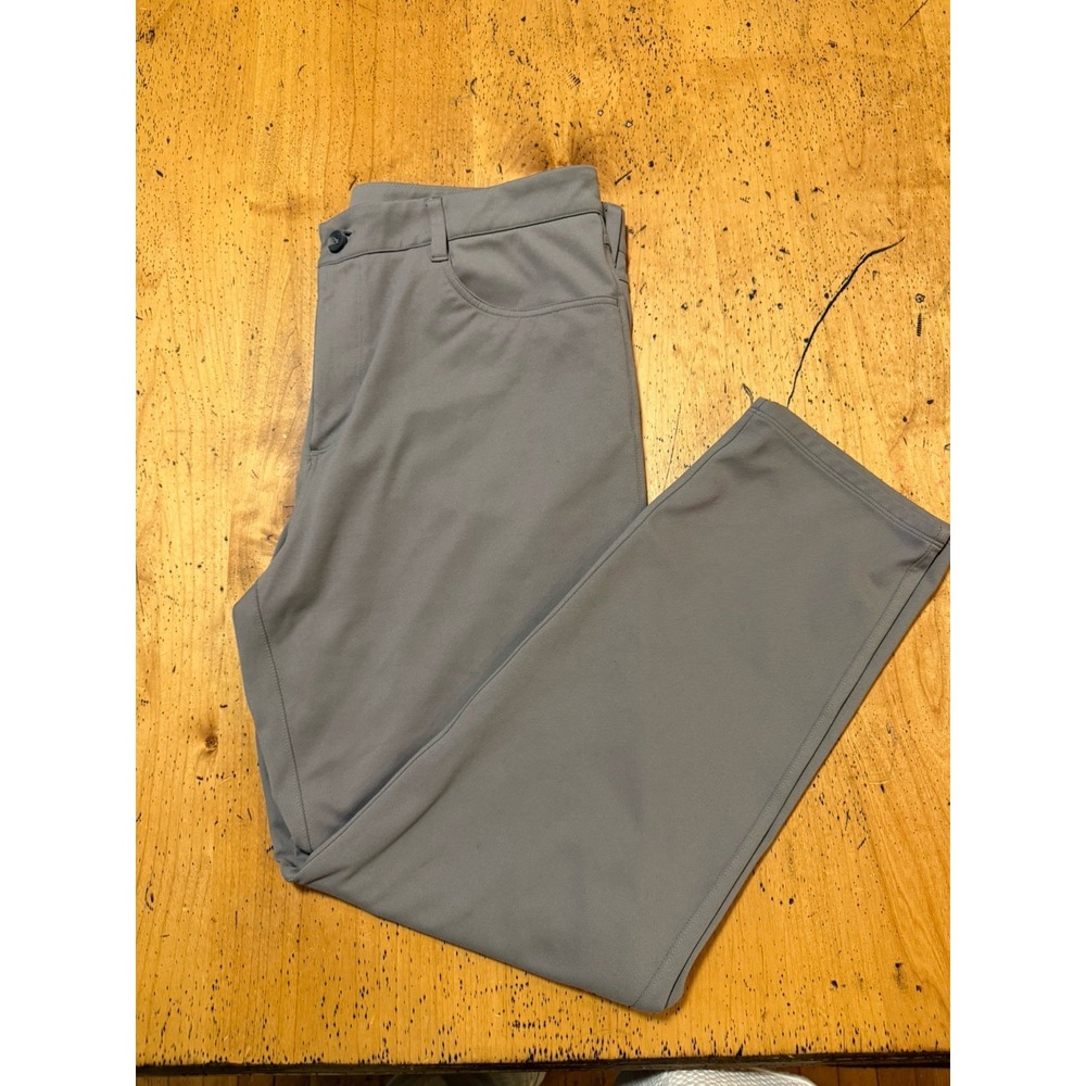 Vuori Mens MetaTwill Pant Athletic‎ Slim 36x30 - Shiitake gray/brownish